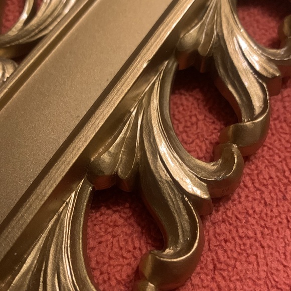 Vintage Gold Flower Diamond Plaques by Dart set 2 - Picture 5 of 5